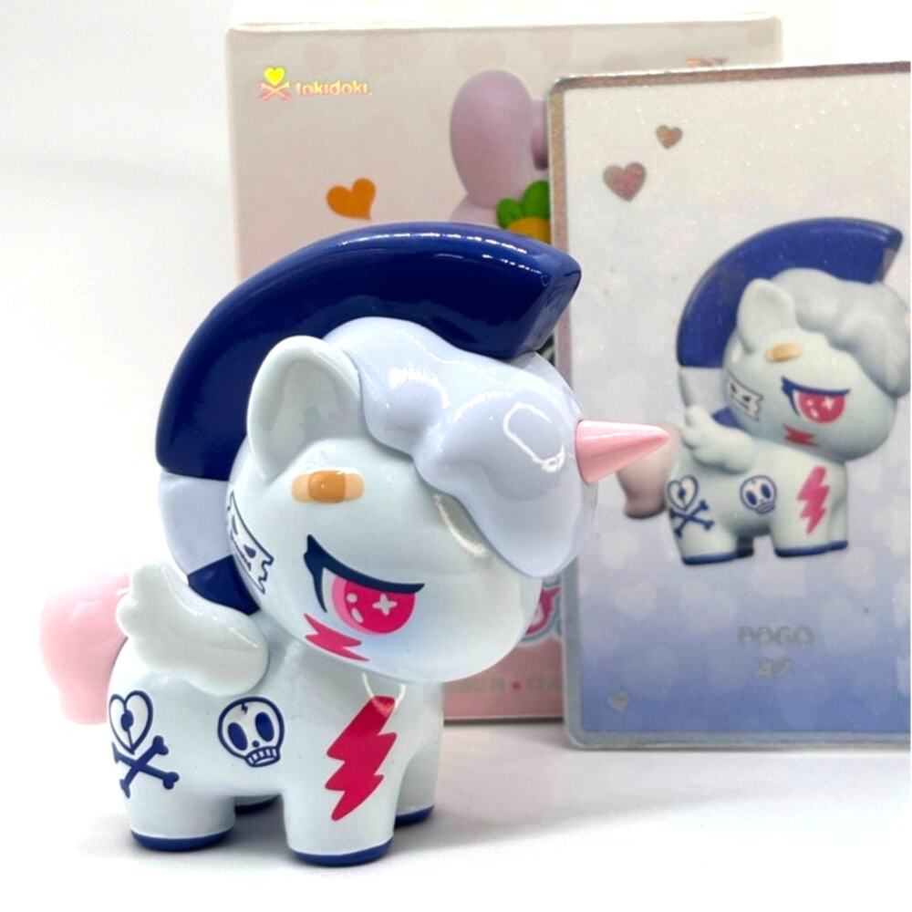 Pogo, Chibi Style Unicorno Collectible Art Figure, by Tokidoki - New